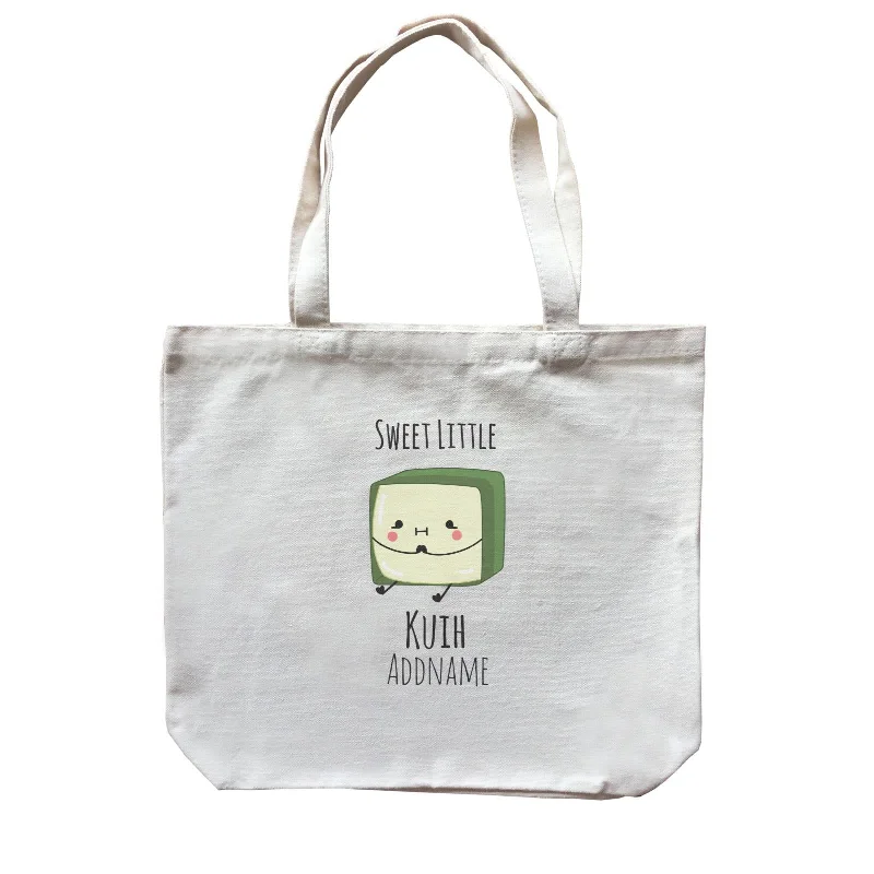 Plus - Size Canvas Tote Bag for Carrying Large ItemsRaya Kuih Sweet 1 Sweet Little Kuih Addname Canvas Bag