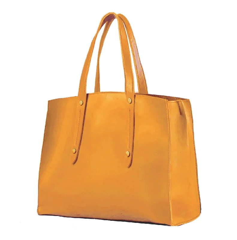 Waterproof Tote Bag in Yellow for Outdoor Activities in Wet WeatherCREW YELLOW