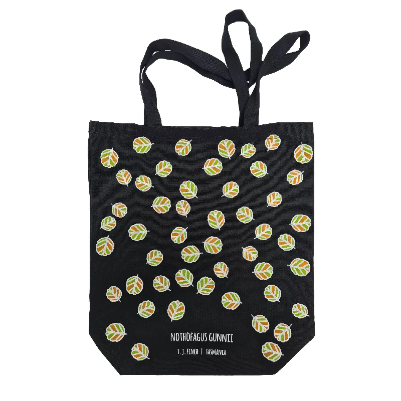 Tote Bag with RFID - Blocking Pocket in Black for Protecting Your Cards and InformationFagus Tote Bag