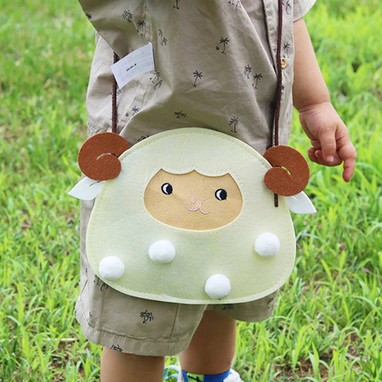 Linen Tote Bag in Natural Beige with Braided Details for a Rustic Summer EnsembleFollowing the Good Shepherd {Sling Bag}