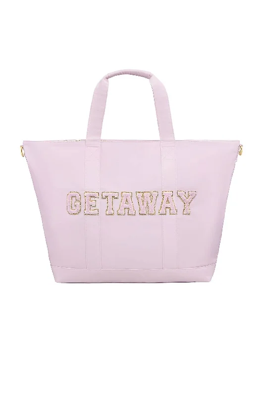 Waterproof Tote Bag in Yellow for Outdoor Activities in Wet WeatherGetaway Tote Bag In Lilac