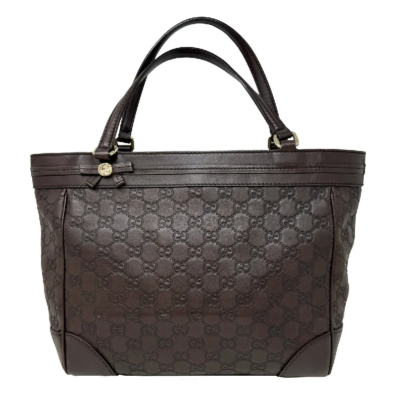 Women's Tote Bag with Inner Compartments in Gray for Organizing Everyday EssentialsGucci Guccissima Mayfair Tote