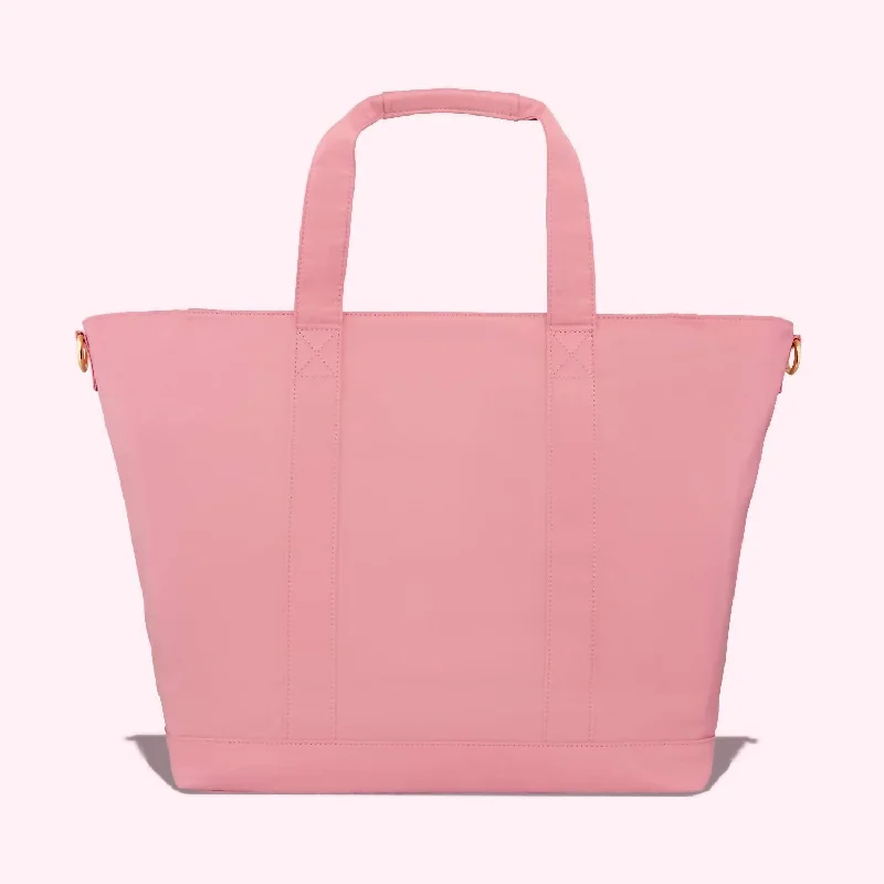 Geometric - Printed Tote Bag in Multicolor for a Contemporary and Trendy OutfitNylon Classic Tote In Mauve