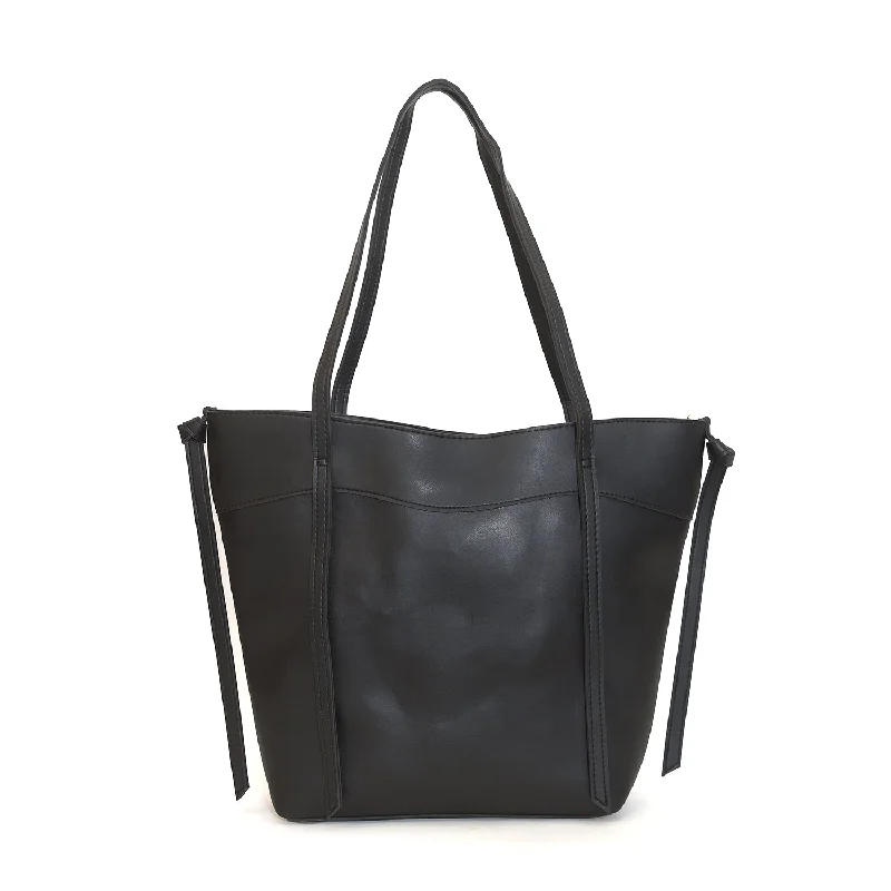 Geometric - Printed Tote Bag in Multicolor for a Contemporary and Trendy OutfitROMEO BLACK