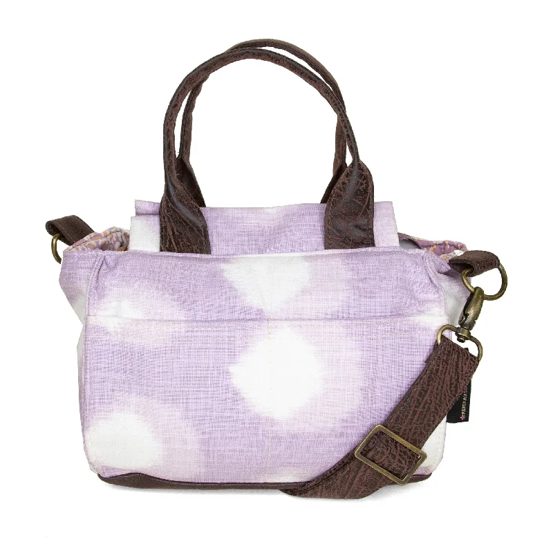 Women's Crossbody Bag with RFID - Blocking Pocket in Black for Safe TravelAnita: Lavender Animal