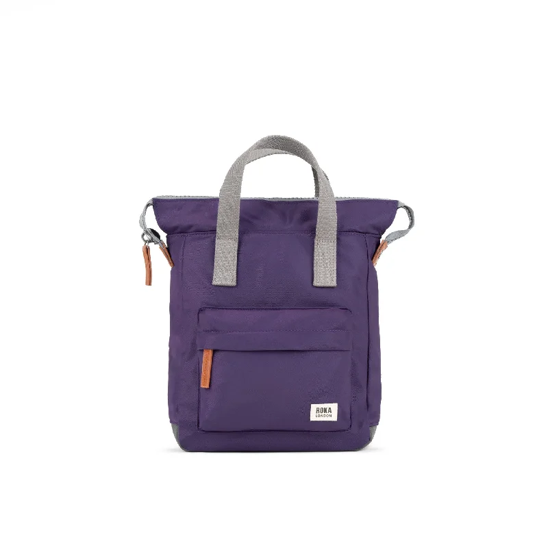 Waterproof Women's Backpacks with Laptop Compartments for Commuting in All WeatherBantry B Majestic Purple Recycled Nylon