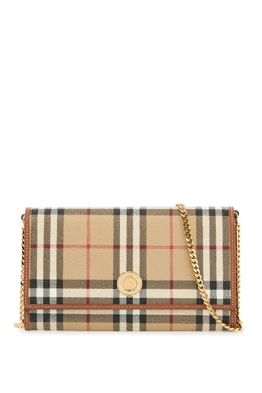 Quilted Leather Crossbody Bag in Cream for a Classic and Elegant AppearanceBurberry Ered

checkered Mini Crossbody Bag