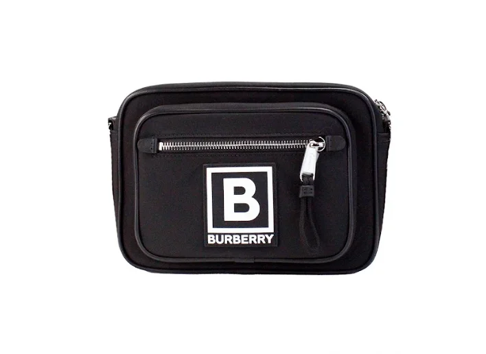 Women's Crossbody Bag with RFID - Blocking Pocket in Black for Safe TravelBurberry Paddy Small Black Nylon Logo Camera Belt Fanny Pack Bag