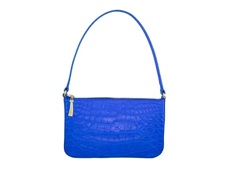 Shoulder Bag with Geometric Pattern in Multicolor for a Contemporary StyleClassic Helena | COBALT