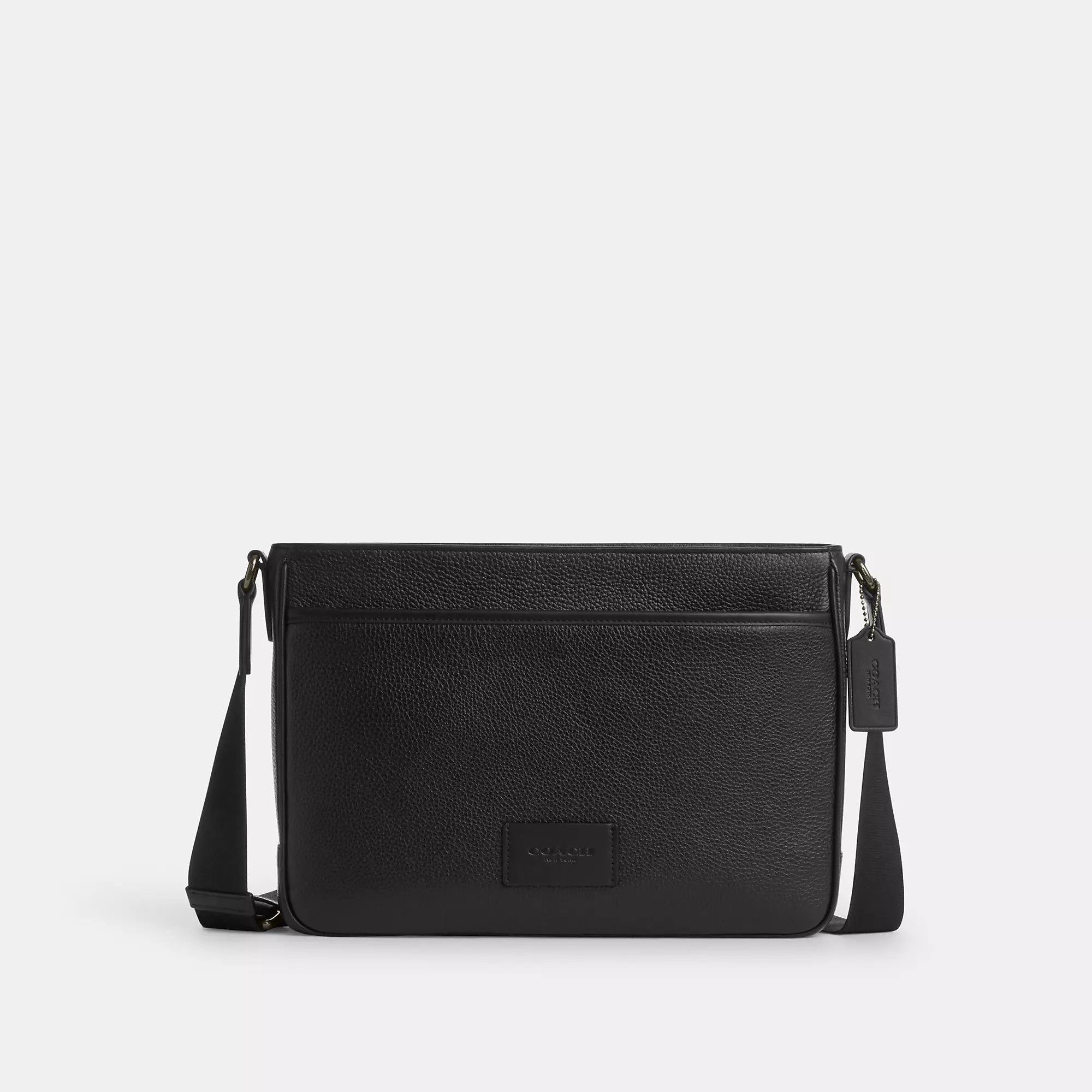 Women's Crossbody Bag with RFID - Blocking Pocket in Black for Safe TravelCoach Outlet District Crossbody Bag