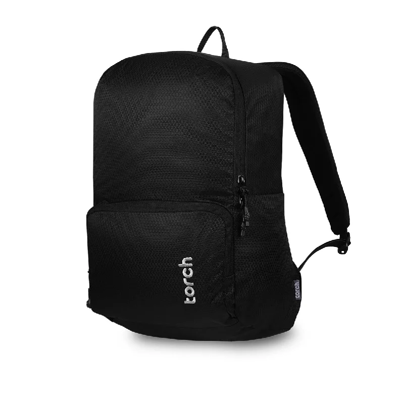 RFID - Blocking Women's Backpacks in Black for Protecting Your CardsLaudio Tas Ransel Sekolah Torch 16L