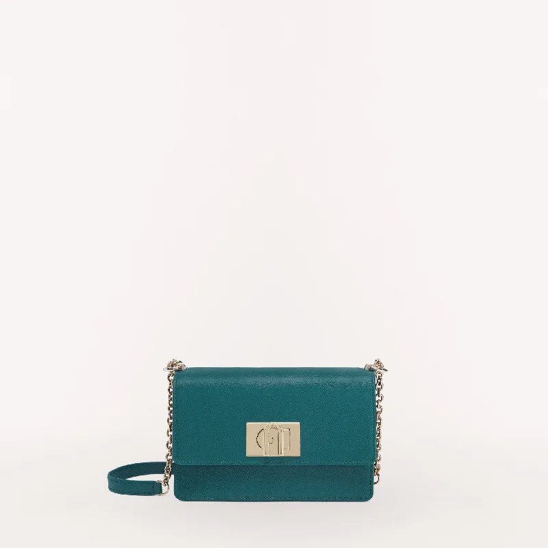 Suede Crossbody Bag in Olive Green for Fall Fashion StatementsFurla 1927 Crossbody Mini