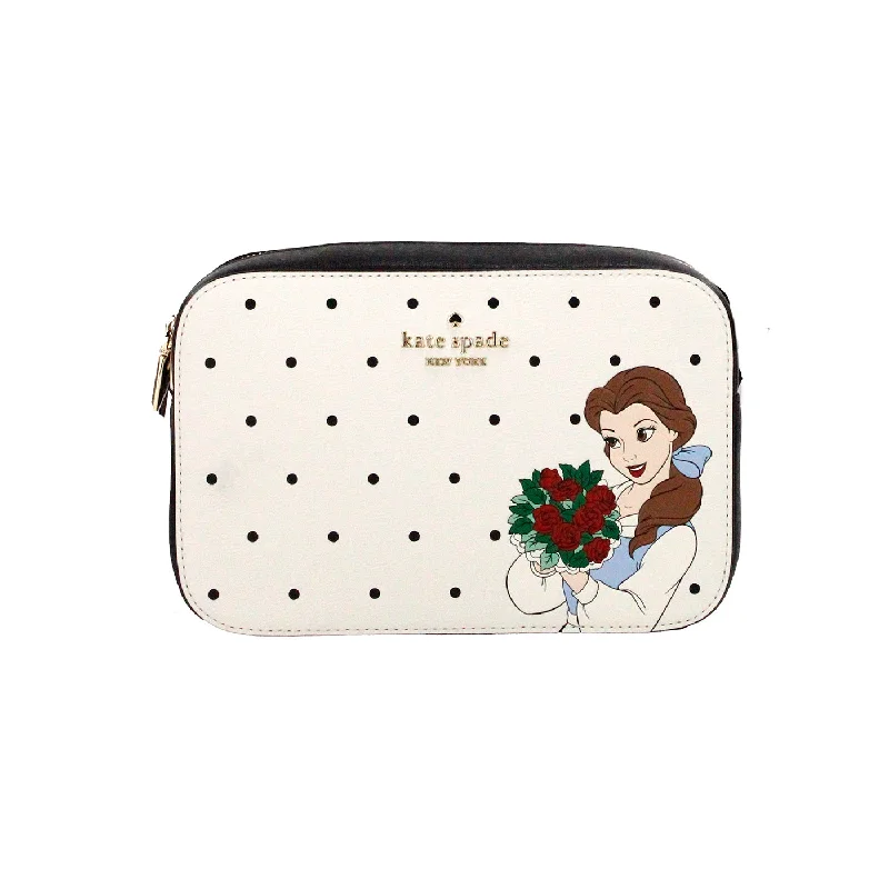 Quilted Leather Crossbody Bag in Cream for a Classic and Elegant AppearanceKate Spade Disney Beauty and the Beast Mini Camera Crossbody Bag Purse