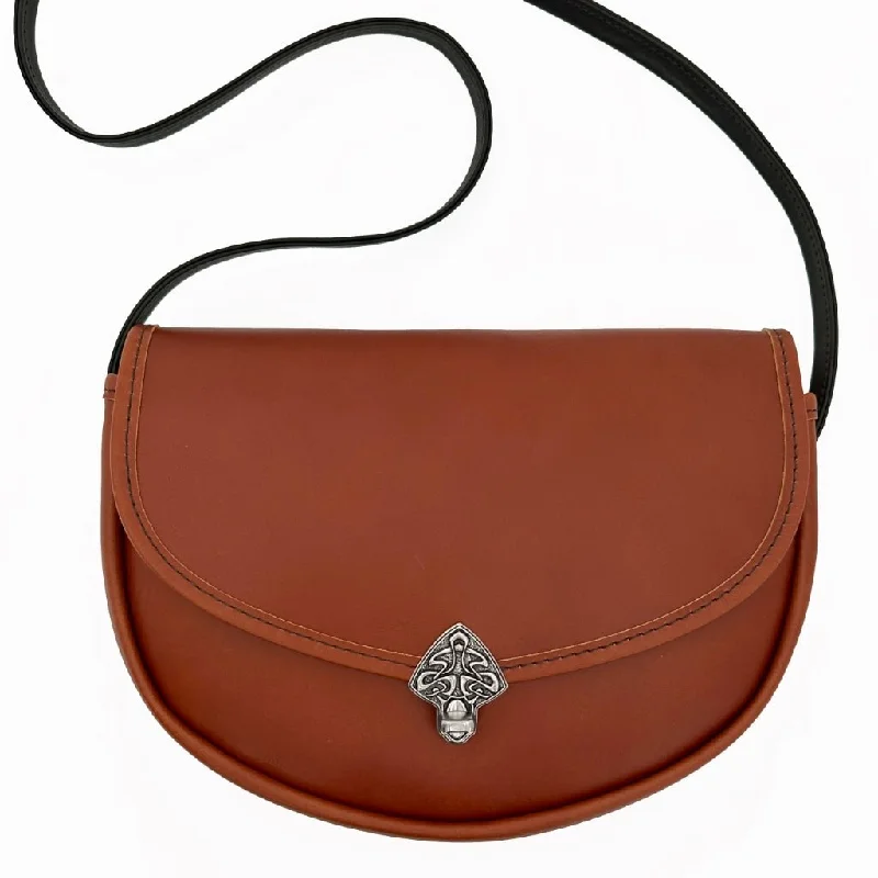 Plus - size Women's Crossbody Bag in Burgundy for Ample StorageLilah Crossbody, Tahoe in Whiskey