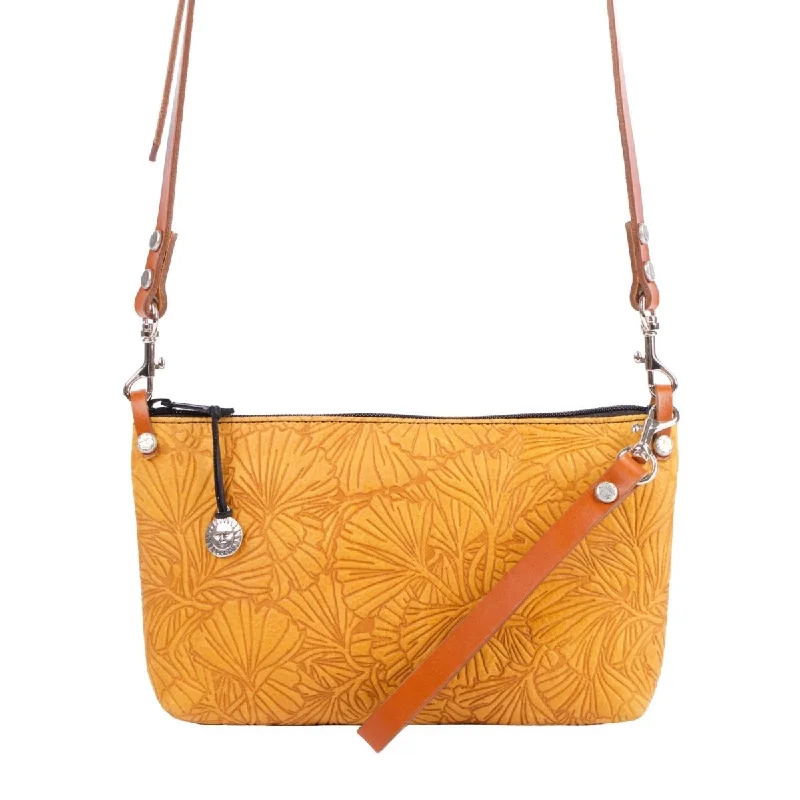 Geometric - Printed PVC Crossbody Bag in Multicolor for Trendy Street StylePaula Crossbody / Wristlet, Ginkgo Adventure