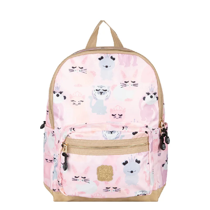 Bohemian - Style Women's Backpacks in Multicolor with Tassels for a Free - Spirited LookSweet Animal Backpack M Pink