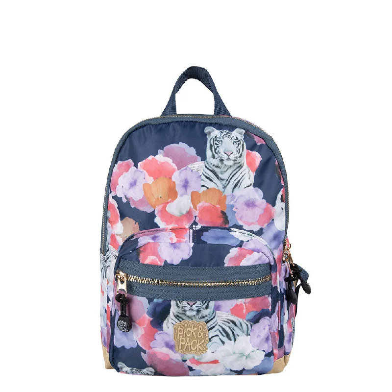 Bohemian - Style Women's Backpacks in Multicolor with Tassels for a Free - Spirited LookTiger of Love Backpack S Denim blue