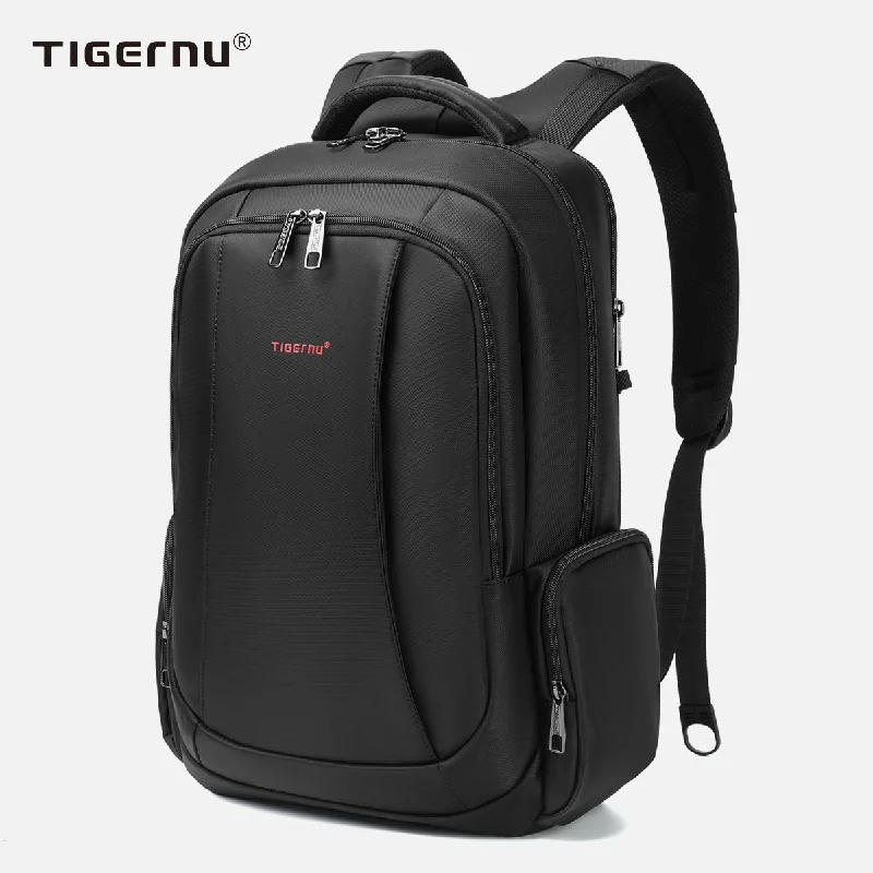 Sports - Specific Women's Backpacks in Gray with Shoe Compartments for Gym GoersTigernu Anti Theft Nylon 27L Men 15.6-17 inch Laptop Backpacks School Fashion Travel Backpacking Backpack Male Backpack For Laptop