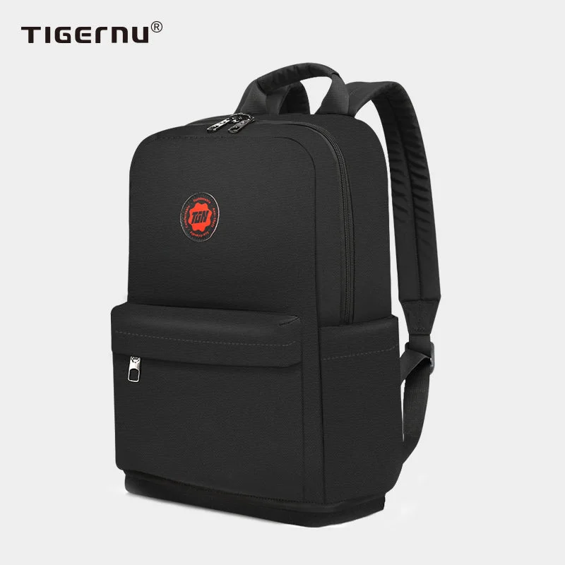 Leather - Trimmed Women's Backpacks in Cream for a Touch of LuxuryTigernu men's backpack, laptop light 15.6 inches